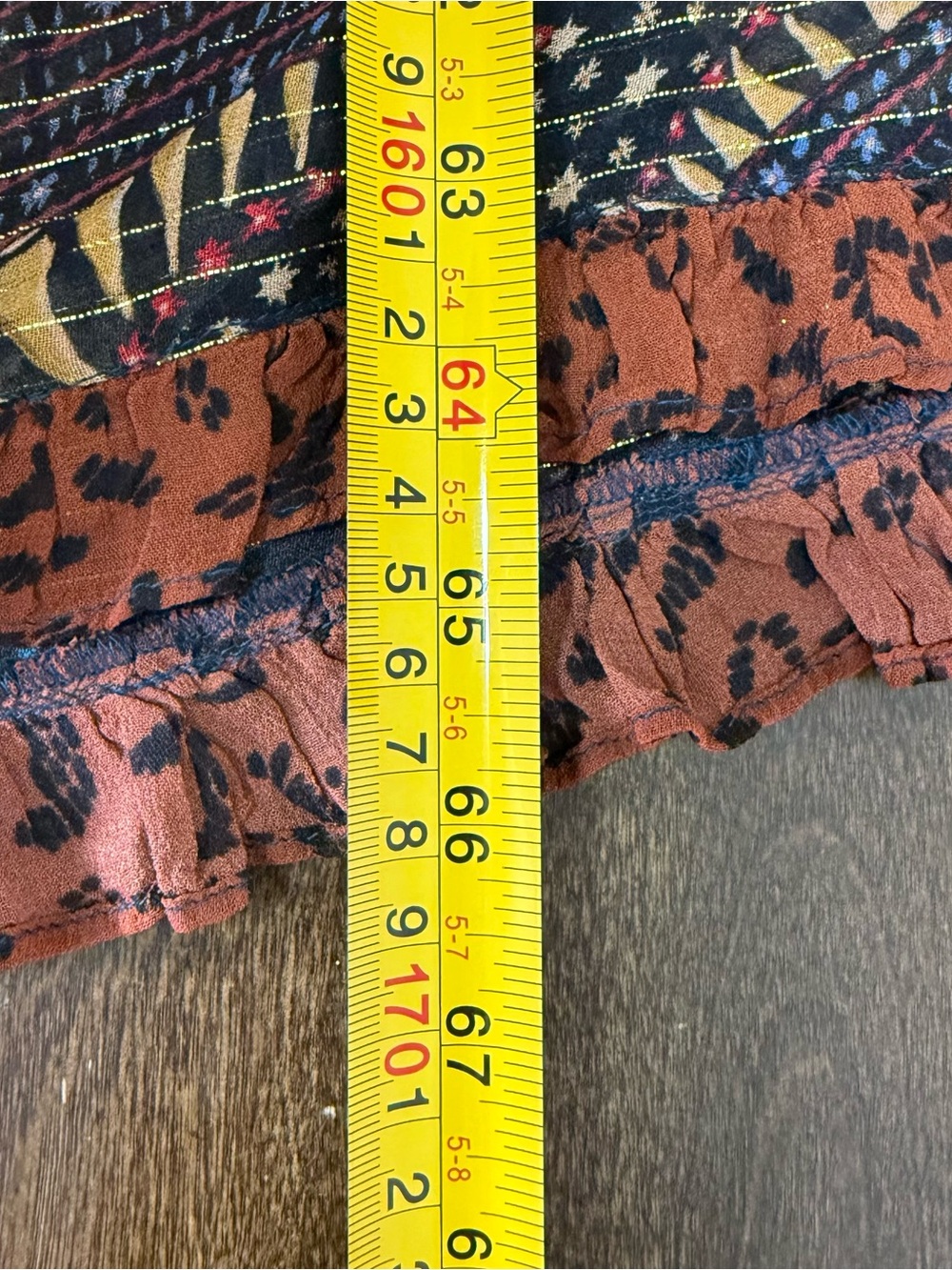 FARM Rio Multicolor Floral Maxi Dress in Red, Pink, Orange, Blue & Green - Picture 13 of 13